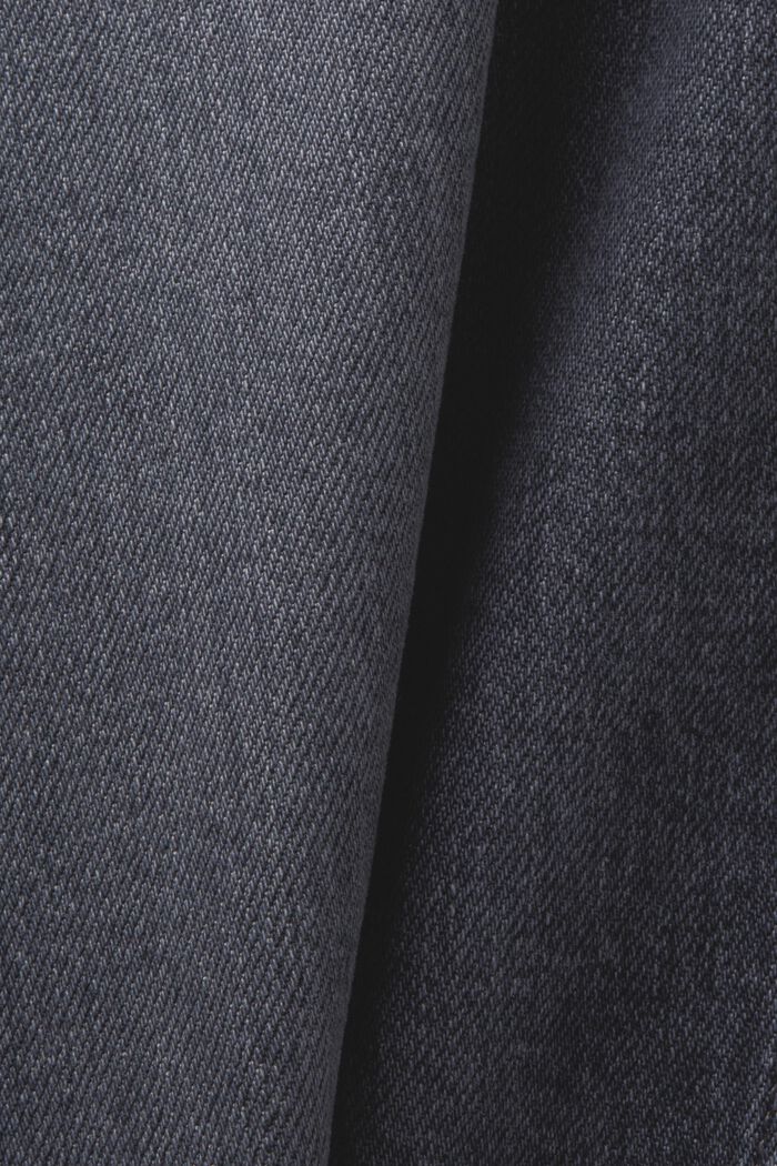Lige jeans med mellemhøj talje, BLACK MEDIUM WASHED, detail image number 6