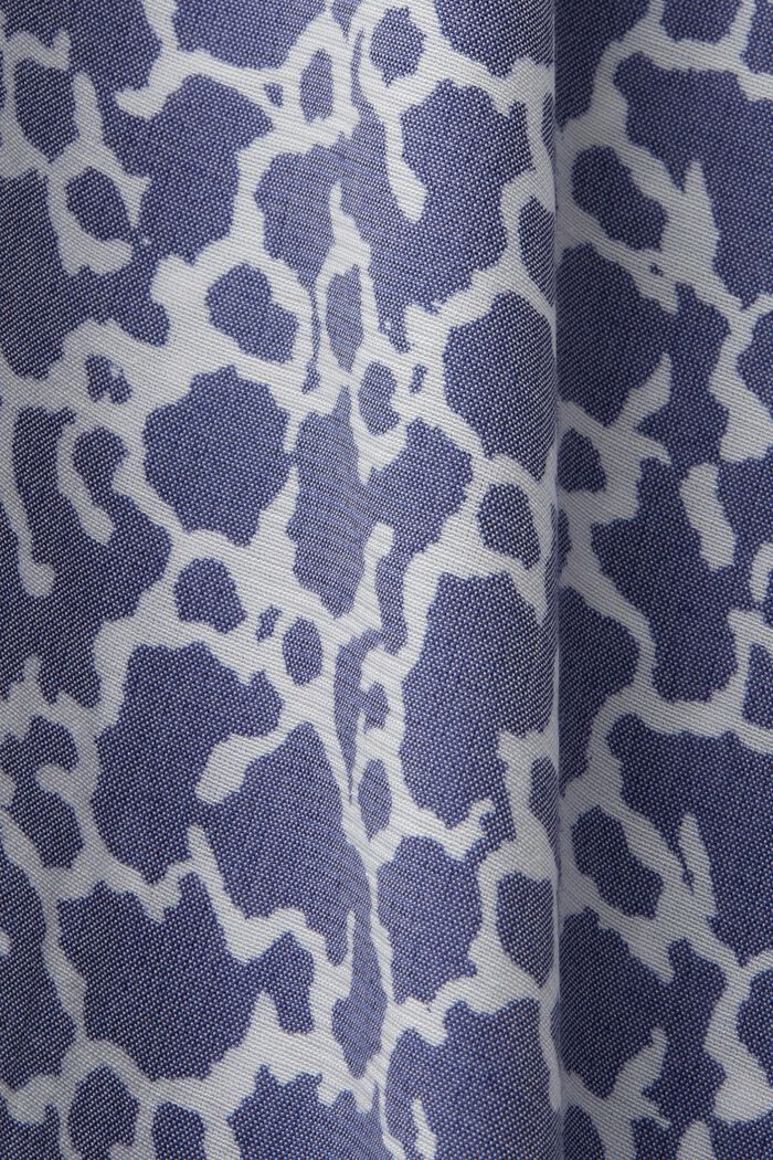 CURVY bluse med V-hals, LENZING™ ECOVERO™, INK, detail image number 1