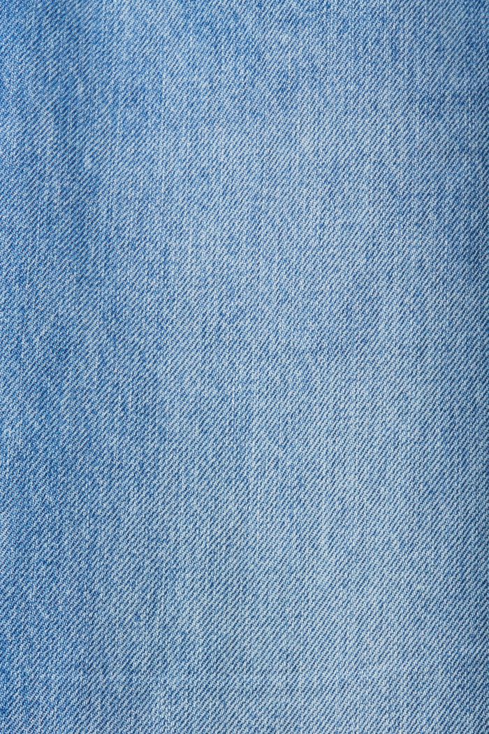 Jeans med vide, lige bukseben, BLUE LIGHT WASHED, detail image number 5
