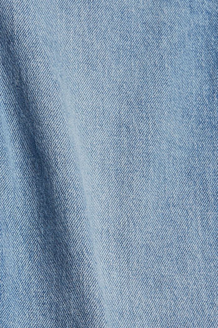 Jeans med lige ben, BLUE LIGHT WASHED, detail image number 4