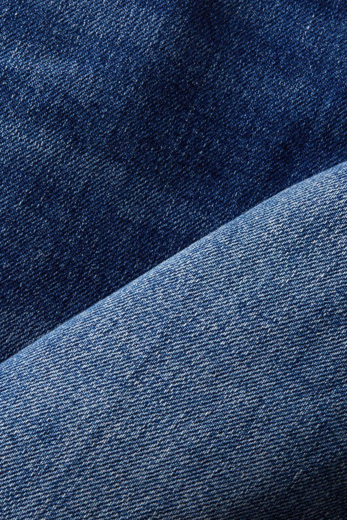 Genanvendt: Straight jeans, BLUE MEDIUM WASHED, detail image number 5