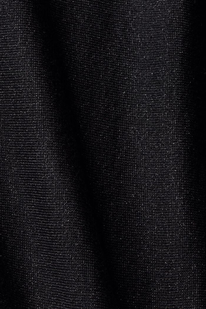 Pullover med glimmer, LENZING™ ECOVERO™, BLACK, detail image number 1