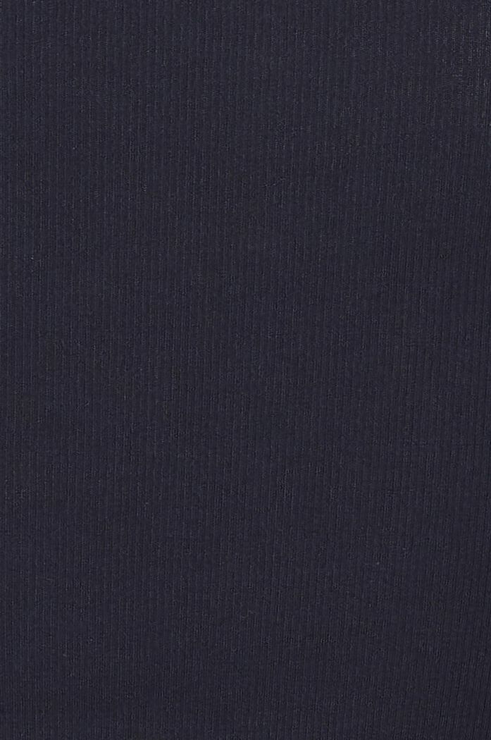 T-shirt med snor i siden, NIGHT SKY BLUE, detail image number 3