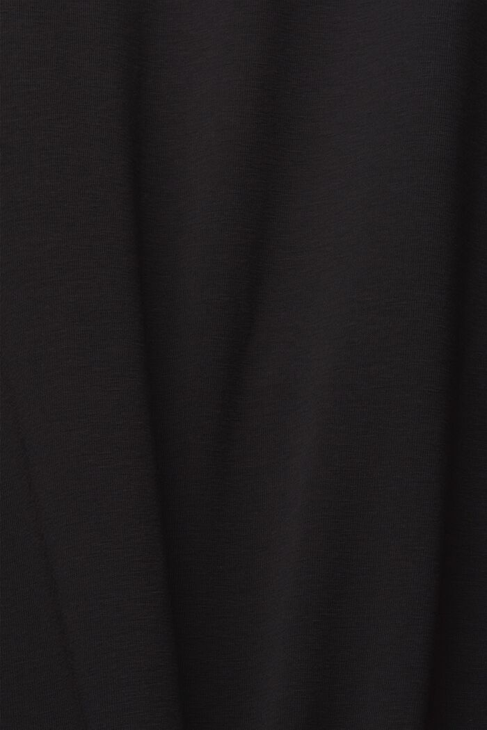 Jerseynederdel med indvendig snor, BLACK, detail image number 1