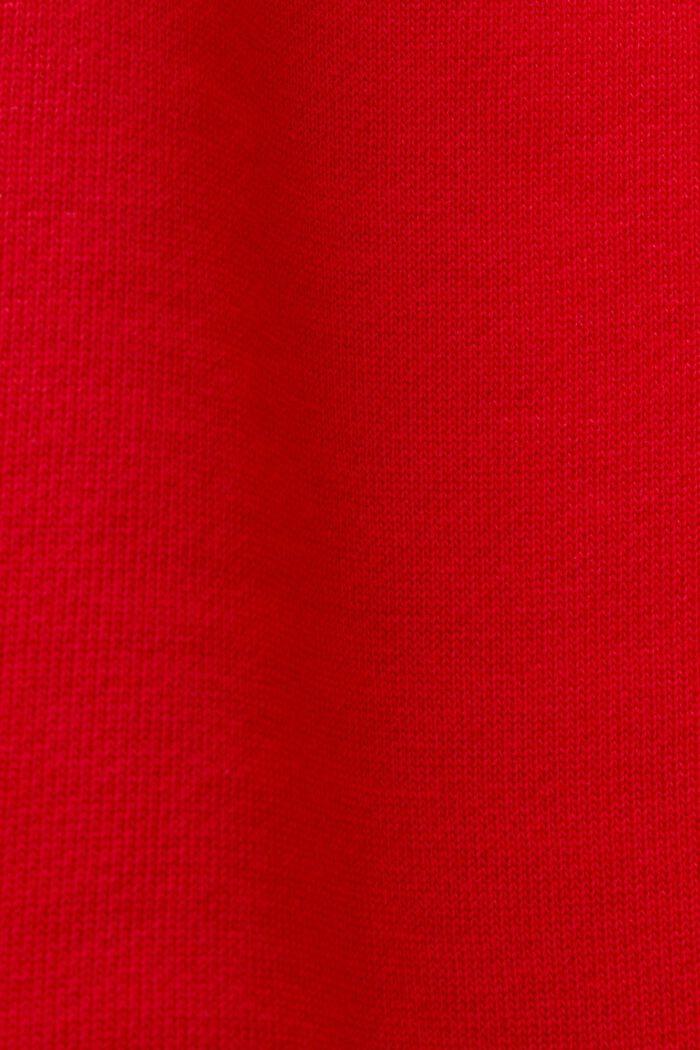 Stribede træningsbukser i bomuld, RED, detail image number 5