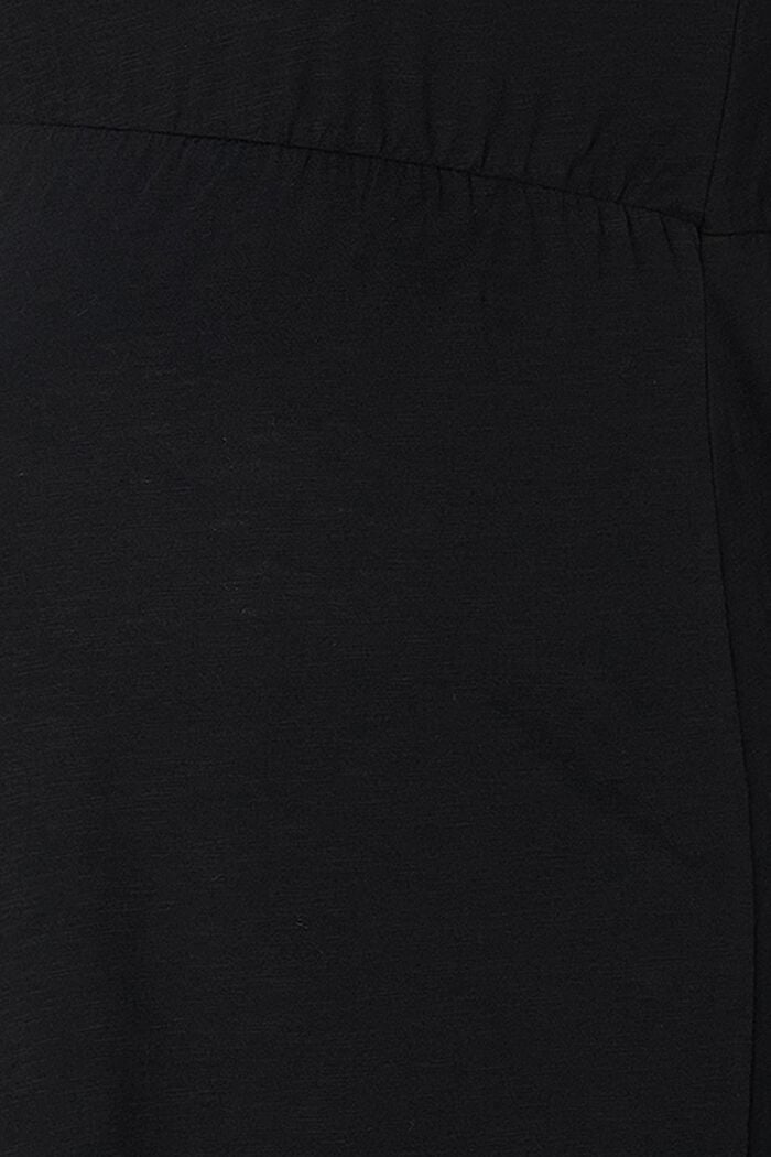 MATERNITY ammekjole i jersey, DEEP BLACK, detail image number 3