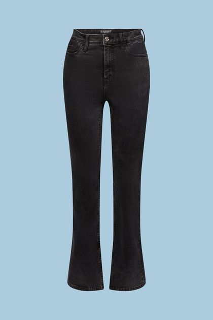 Bootcut-jeans med ultrahøj talje