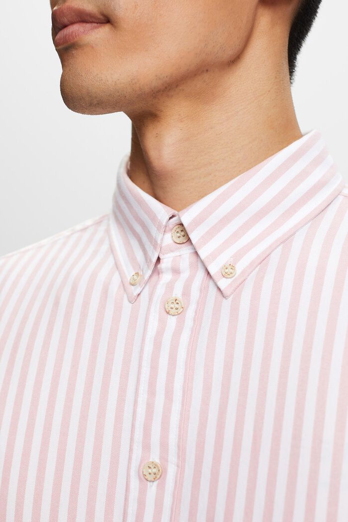 Button down-skjorte med Oxford-striber, OLD PINK, detail image number 2
