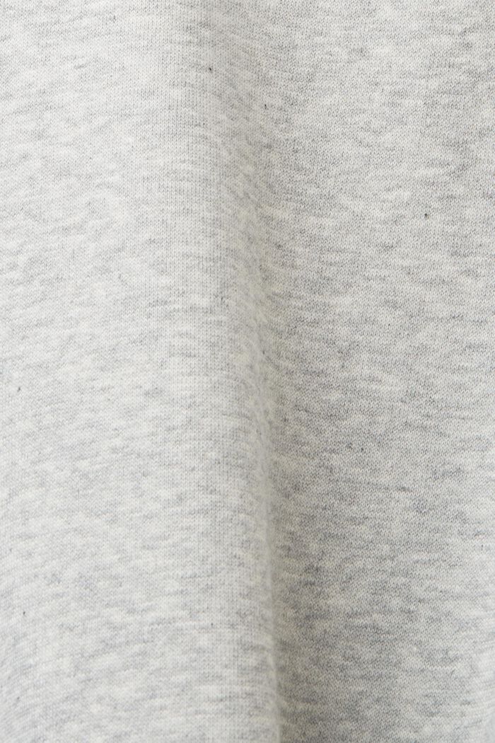 Sweatshirt i bomuldsmiks, LIGHT GREY, detail image number 6