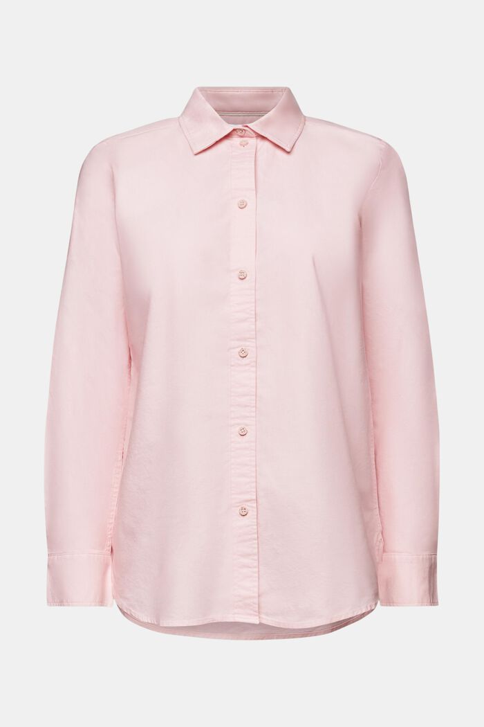Oxford-skjortebluse, PASTEL PINK, detail image number 6