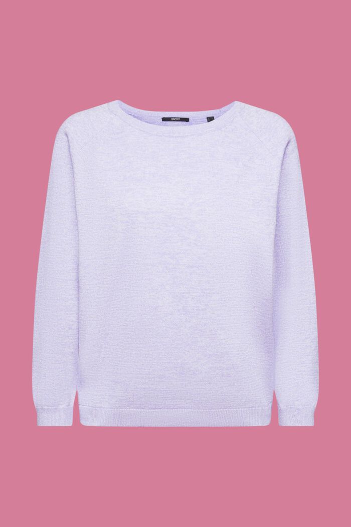 Sweater med flagermusærmer, LAVENDER, detail image number 5