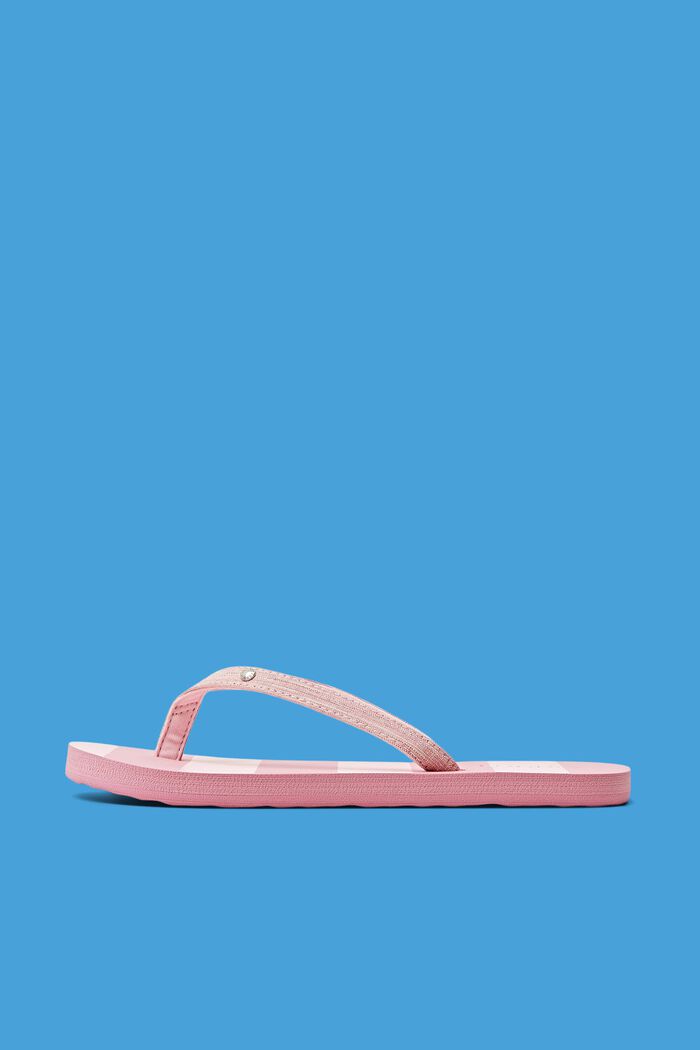 Flip flop-sandaler med tekstilremme, PINK FUCHSIA, detail image number 0