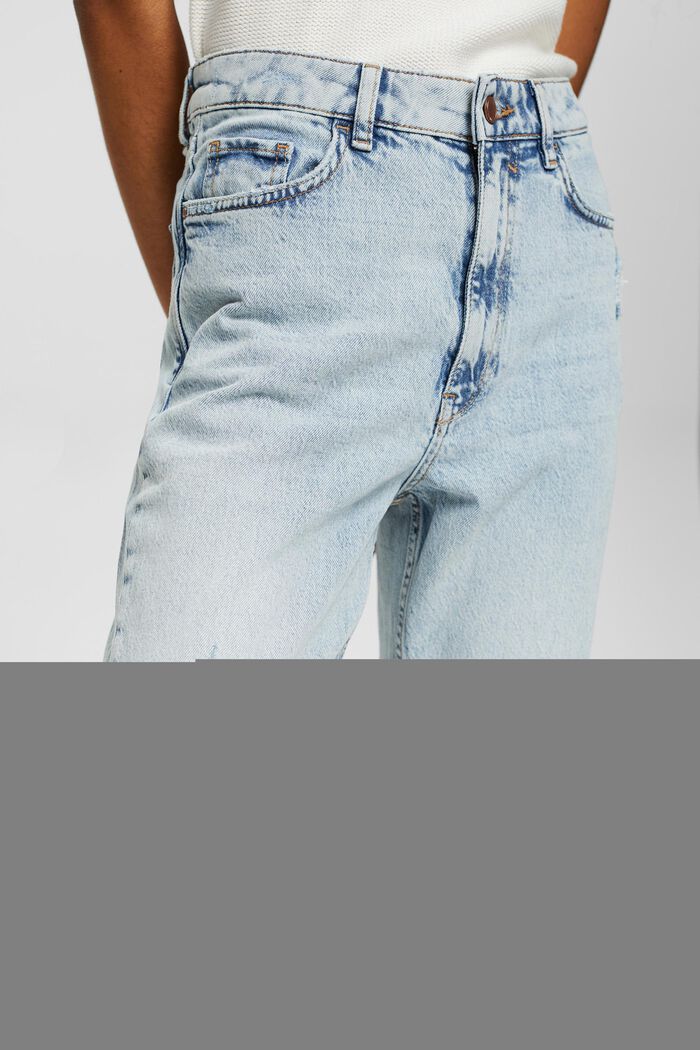 Jeans med destroyed-look, BLUE BLEACHED, detail image number 2