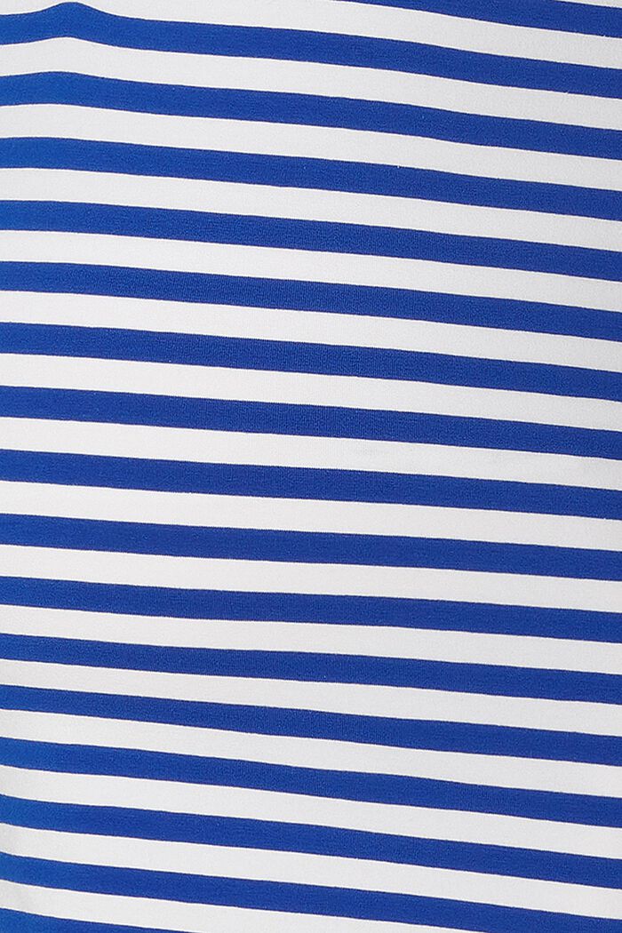MATERNITY ærmeløs T-shirt med striber, ELECTRIC BLUE, detail image number 4