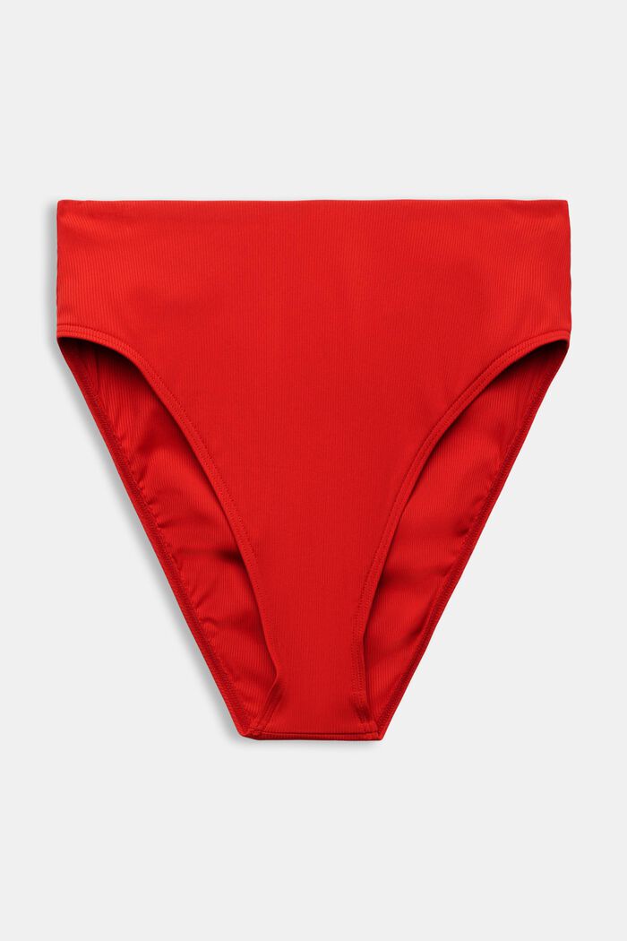 Bikinitrusser med mellemhøj talje, DARK RED, detail image number 4