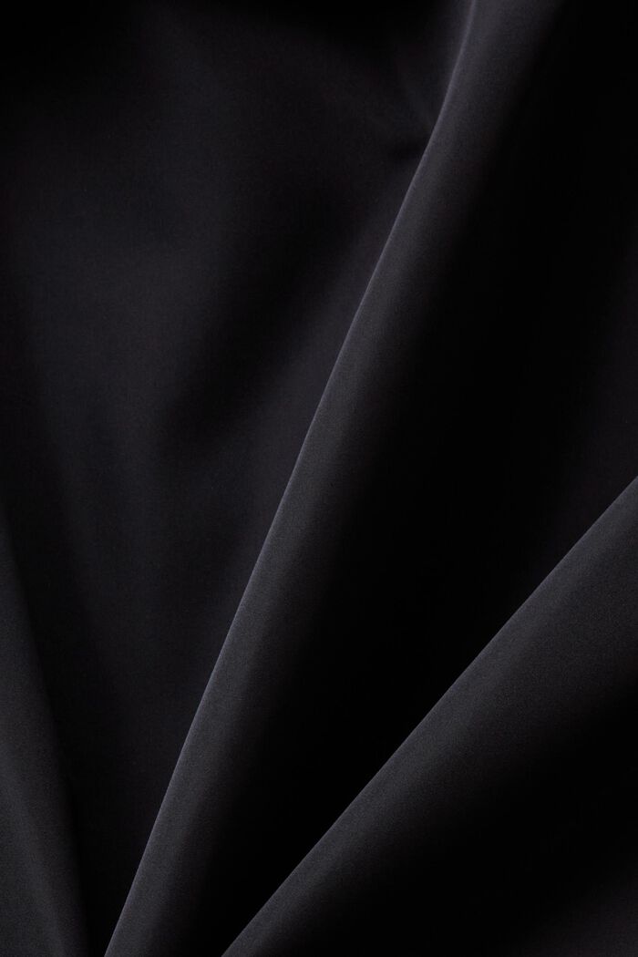 Regnjakke med aftagelig hætte, BLACK, detail image number 5