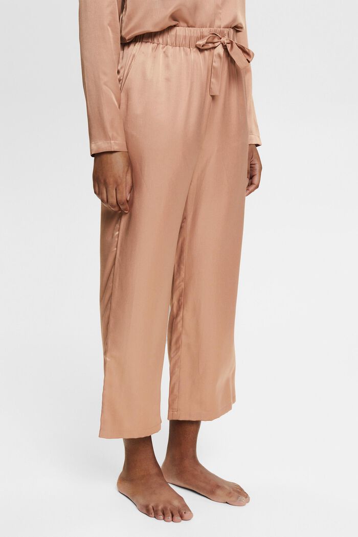 Pyjamasbukser med LENZING™ ECOVERO™, SKIN BEIGE, detail image number 0