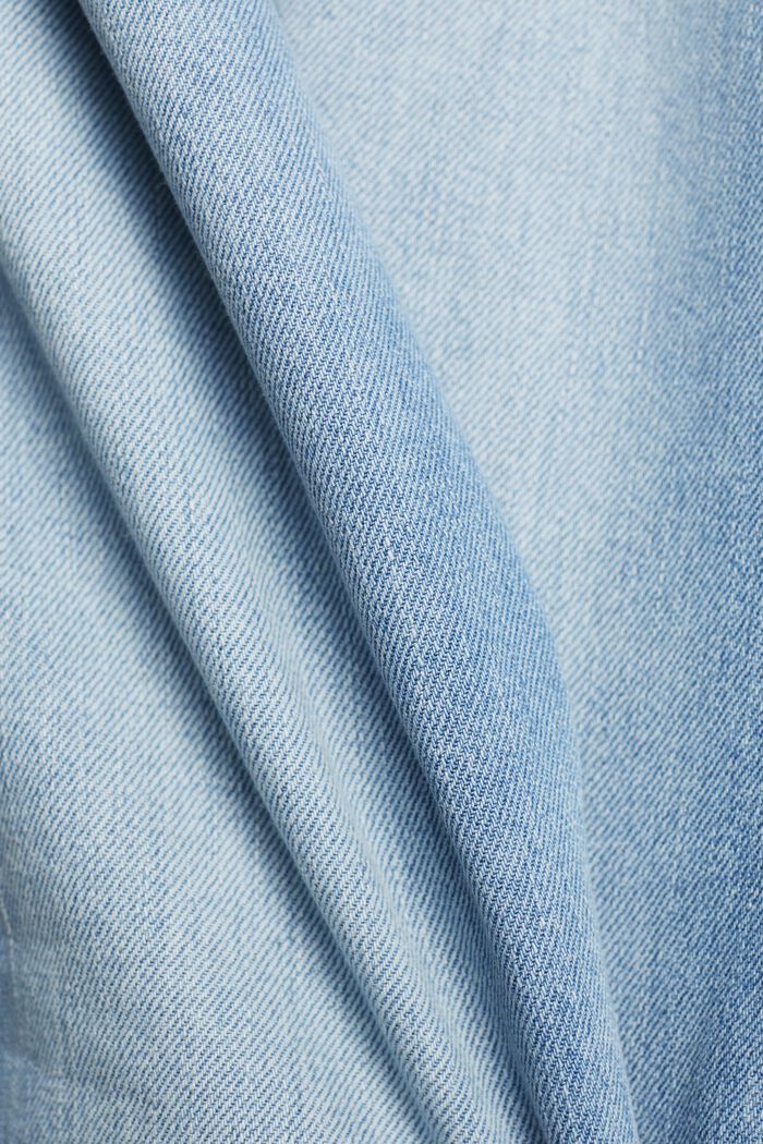 Mom jeans med høj talje, BLUE MEDIUM WASHED, detail image number 6