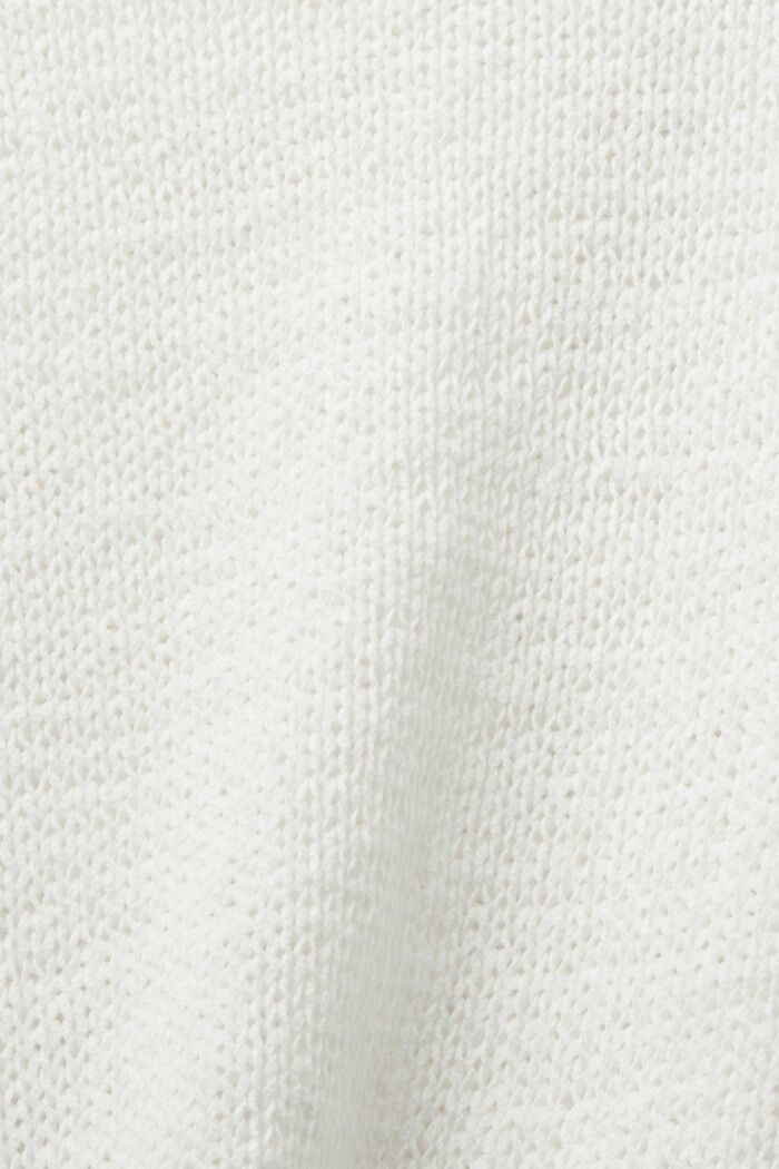 Sweater i løs strik, OFF WHITE, detail image number 5