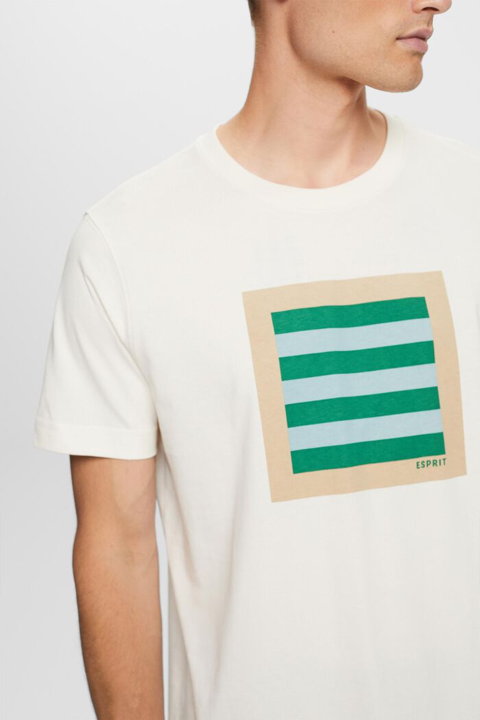 T-shirt i bomuldsjersey med print, ICE, detail image number 2