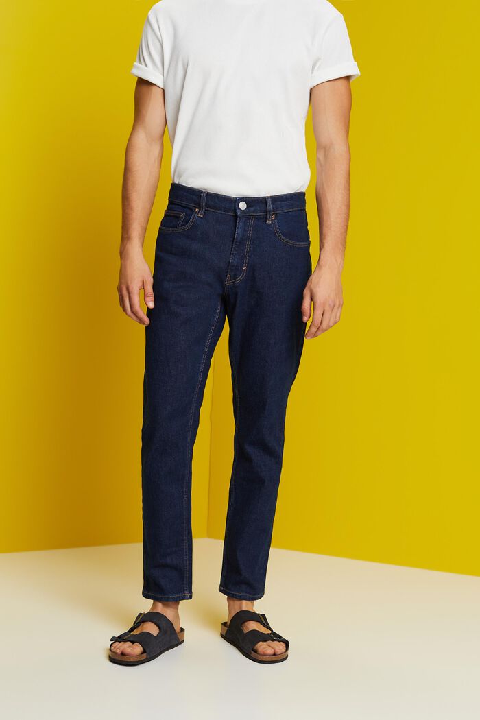 Jeans med slim fit, BLUE RINSE, detail image number 0