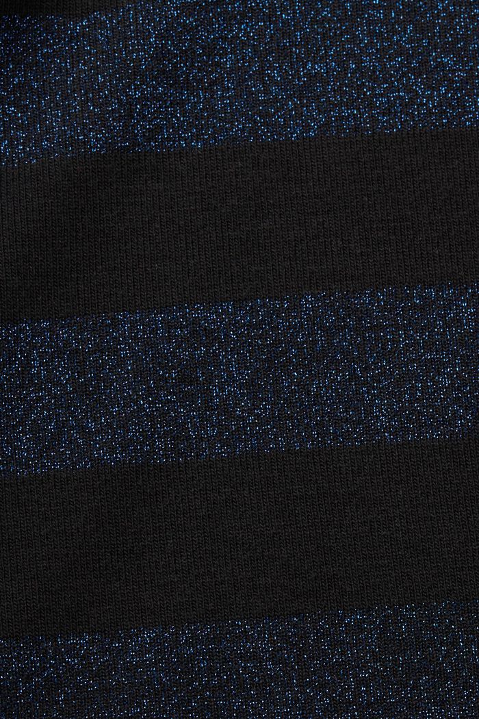 Stribet lamé-tanktop, BRIGHT BLUE, detail image number 5