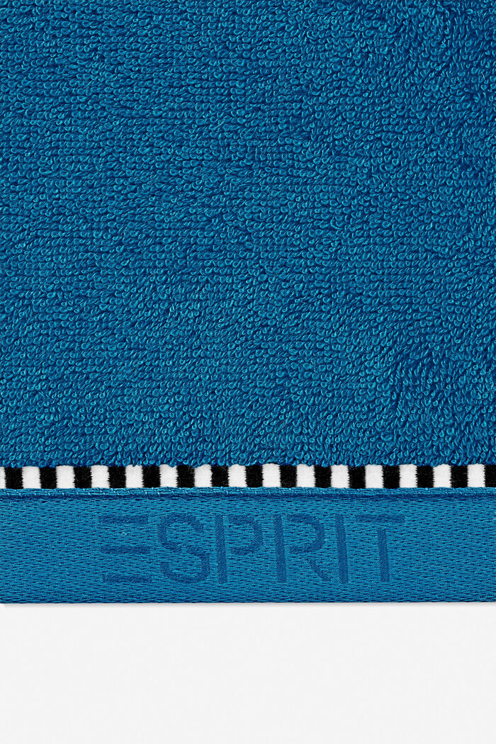 Med TENCEL™: Håndklædeserie af frotté, OCEAN BLUE, detail image number 1