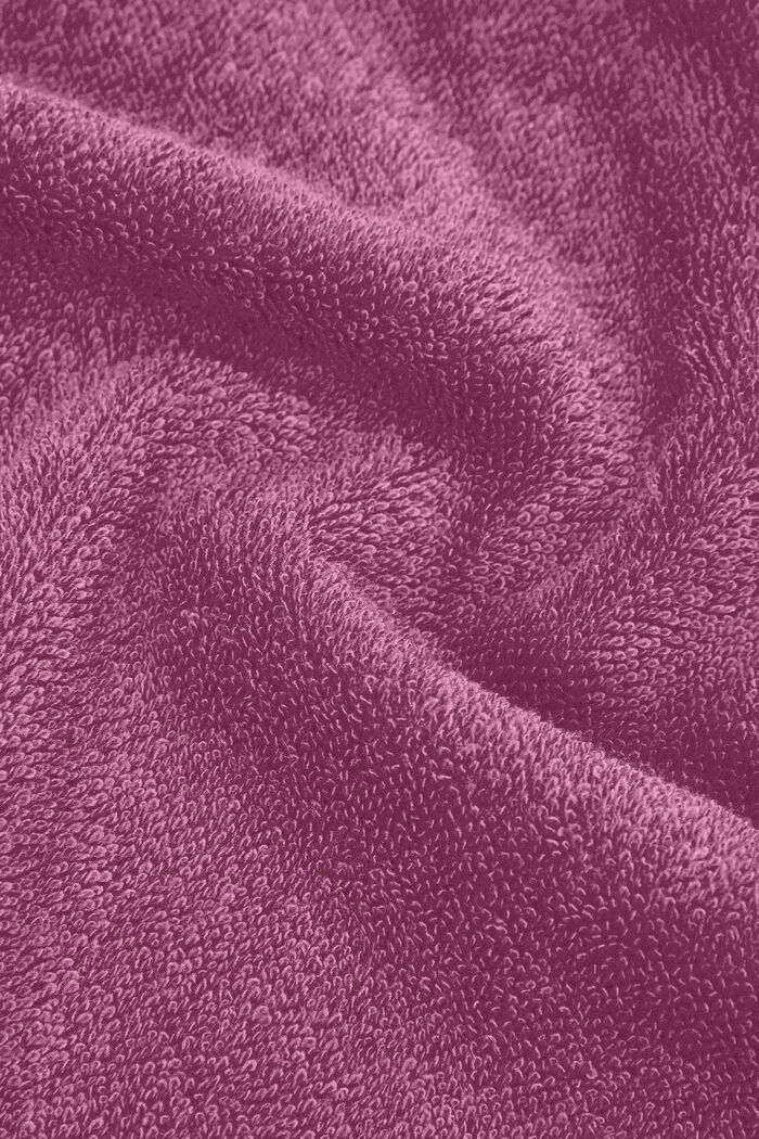 Med TENCEL™: Håndklædesæt af frotté med 3 stk., BLACKBERRY, detail image number 1