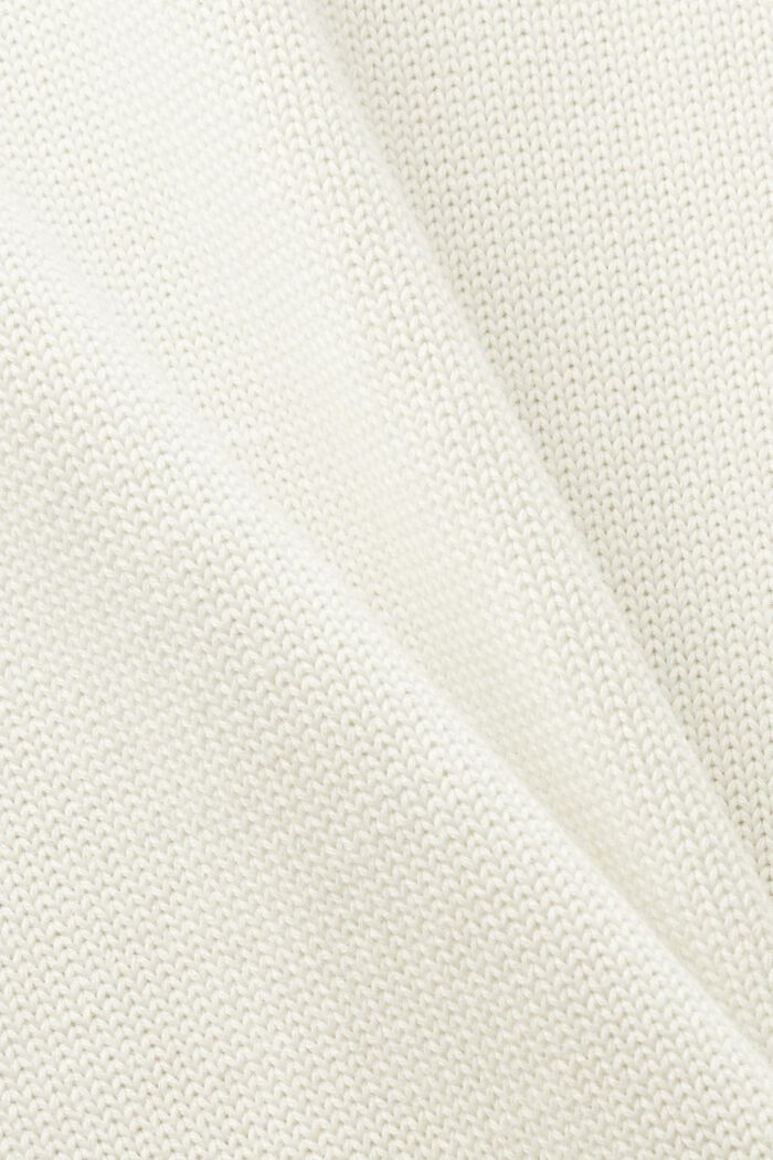 Jacquard-sweater i bomuld med rund hals, ICE, detail image number 4