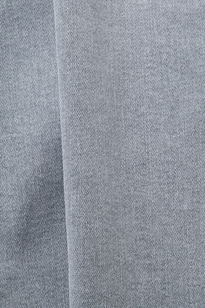 Slim jeans med mellemhøj talje, GREY LIGHT WASHED, detail image number 6