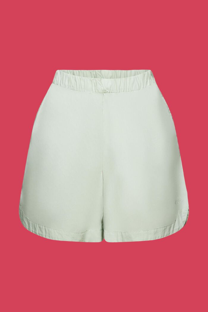 Pull on-shorts, 100 % bomuld, CITRUS GREEN, detail image number 6