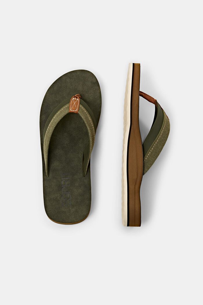 Strand-slippers, KHAKI GREEN, detail image number 5