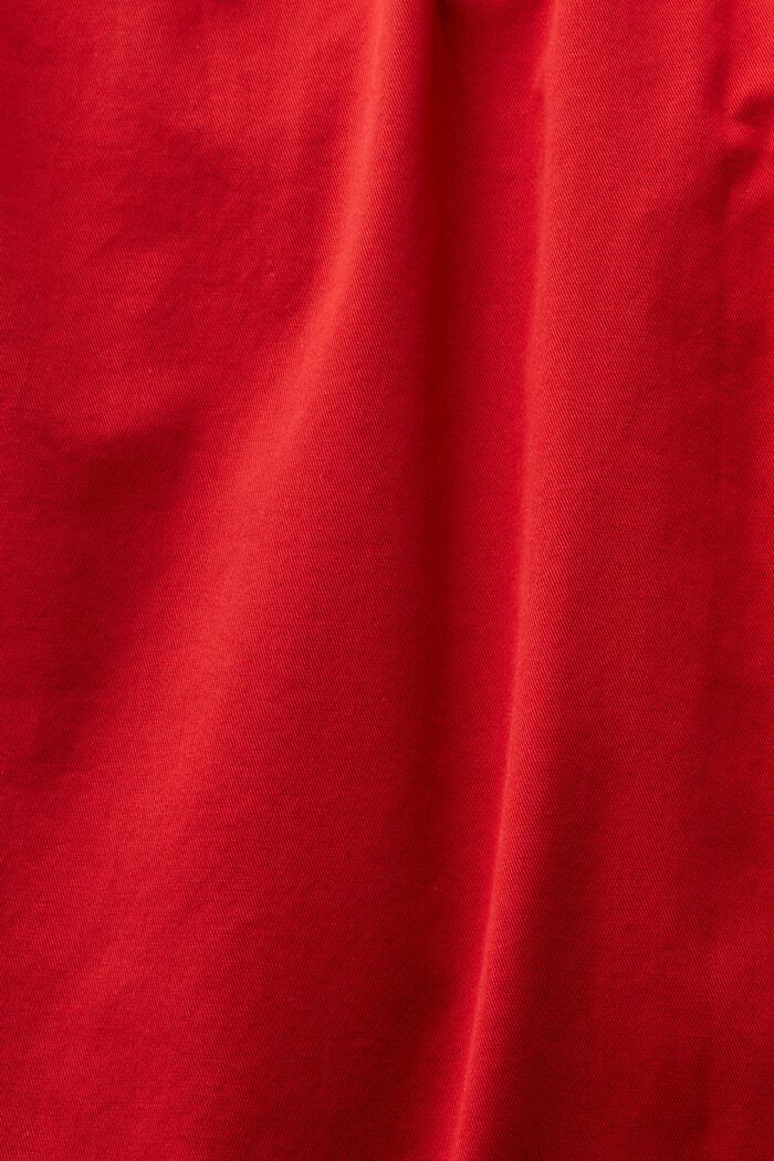 Chinos med vide ben, DARK RED, detail image number 5