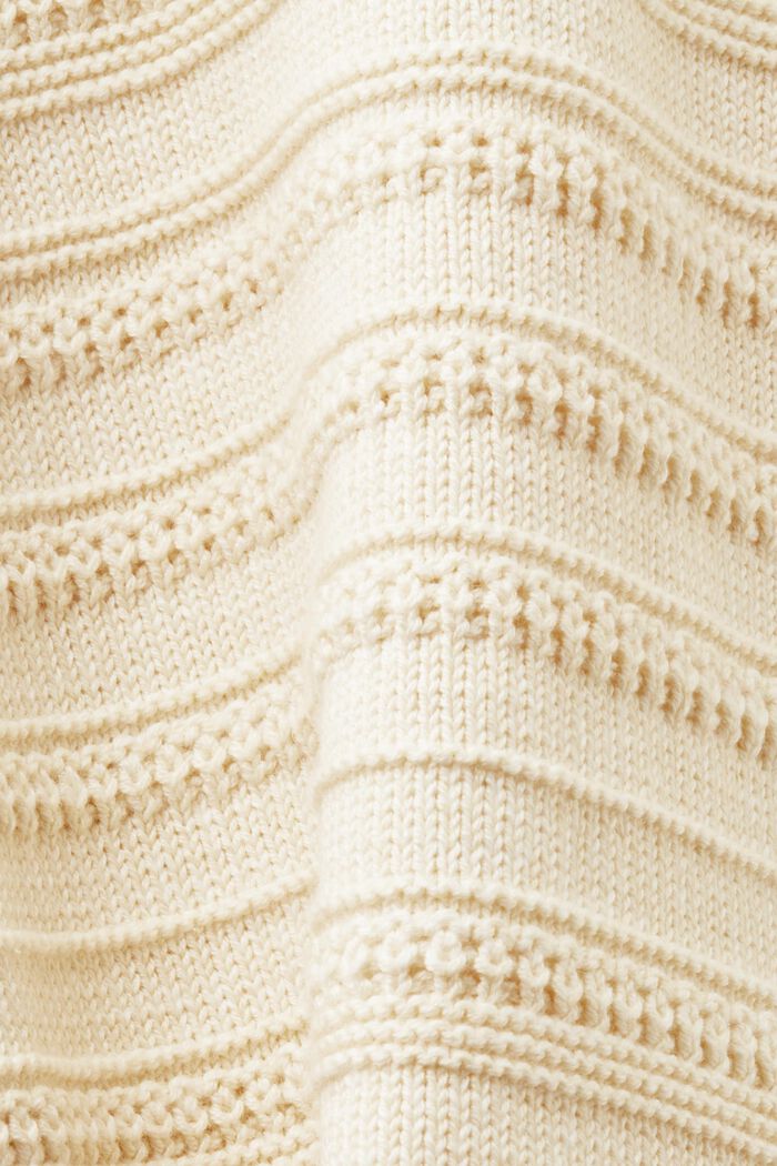 Struktureret pullover i bomuld, ICE, detail image number 5