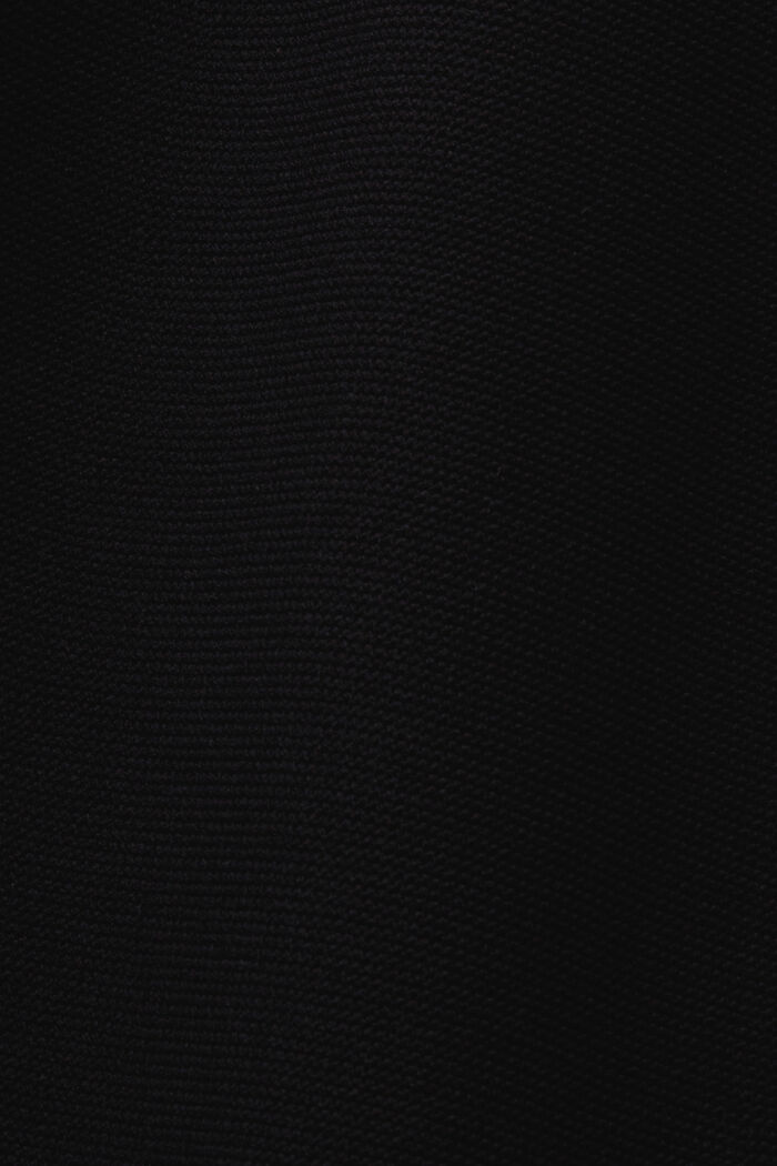Strikket minikjole, BLACK, detail image number 5