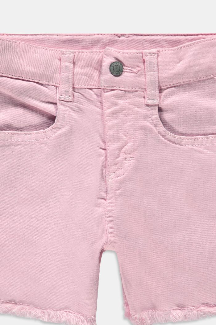 Genanvendte materialer: shorts med regulerbar livvidde, LIGHT PINK, detail image number 2