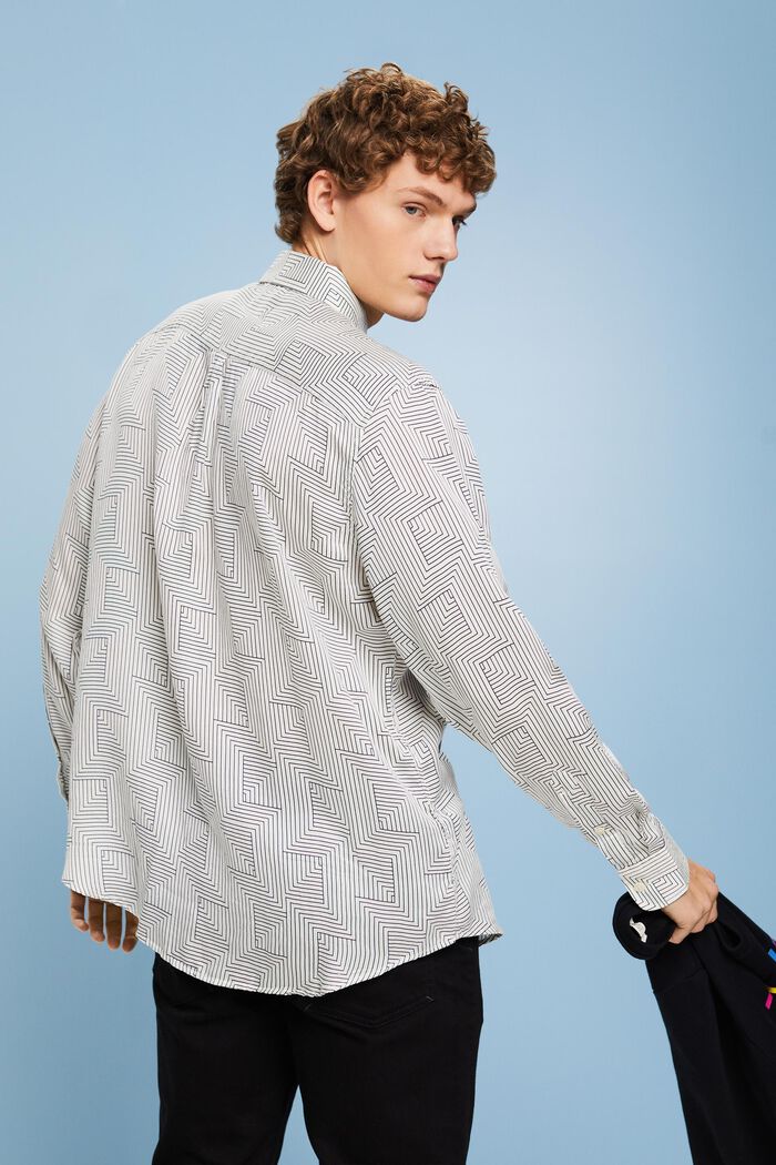 Satinskjorte med print, ICE, detail image number 2