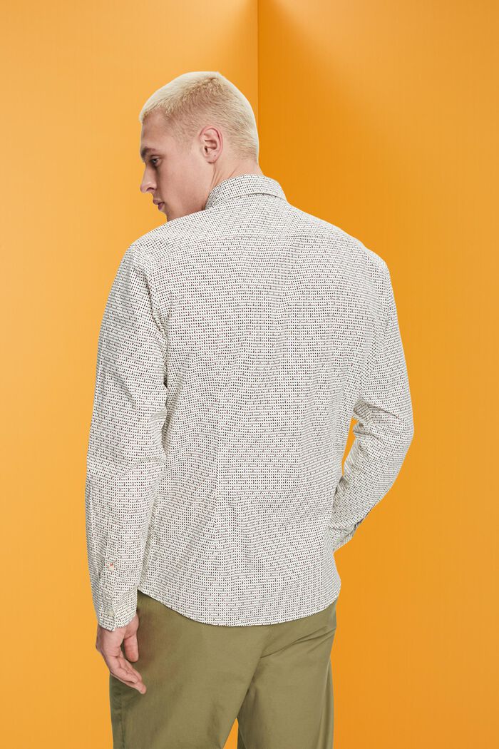 Skjorte i slim fit med allover-mønster, ICE, detail image number 3