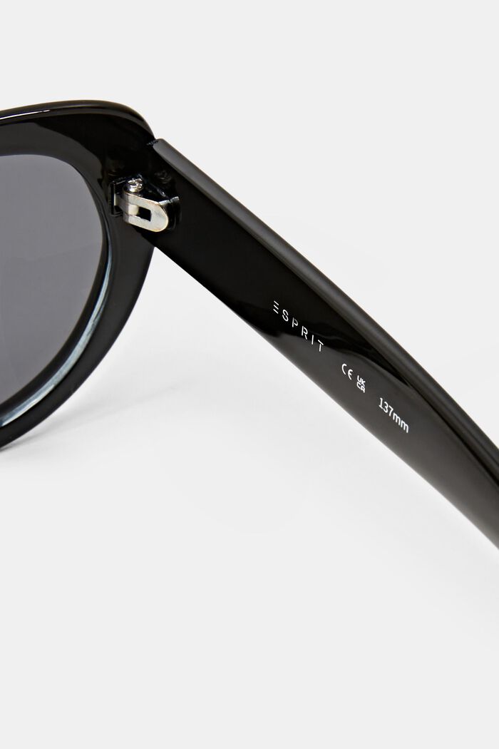 Solbriller med rundt stel, BLACK, detail image number 3
