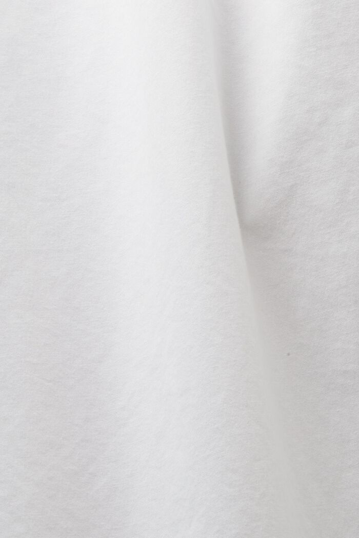 Button down-skjorte i poplin, 100 % bomuld, WHITE, detail image number 7