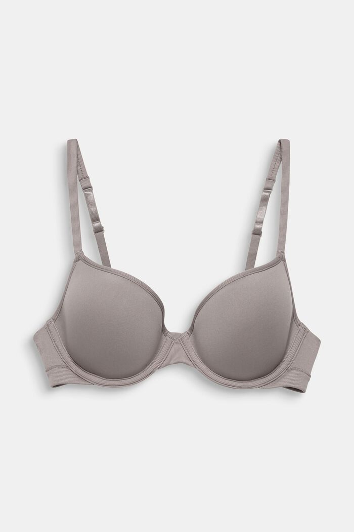 Bras with wire, TAUPE, detail image number 4