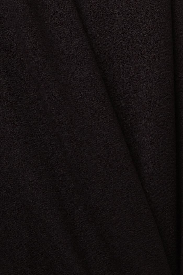 Minikjole i jersey, LENZING™ ECOVERO™, BLACK, detail image number 5