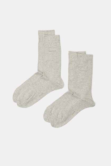 2-pak sokker, økologisk bomuld