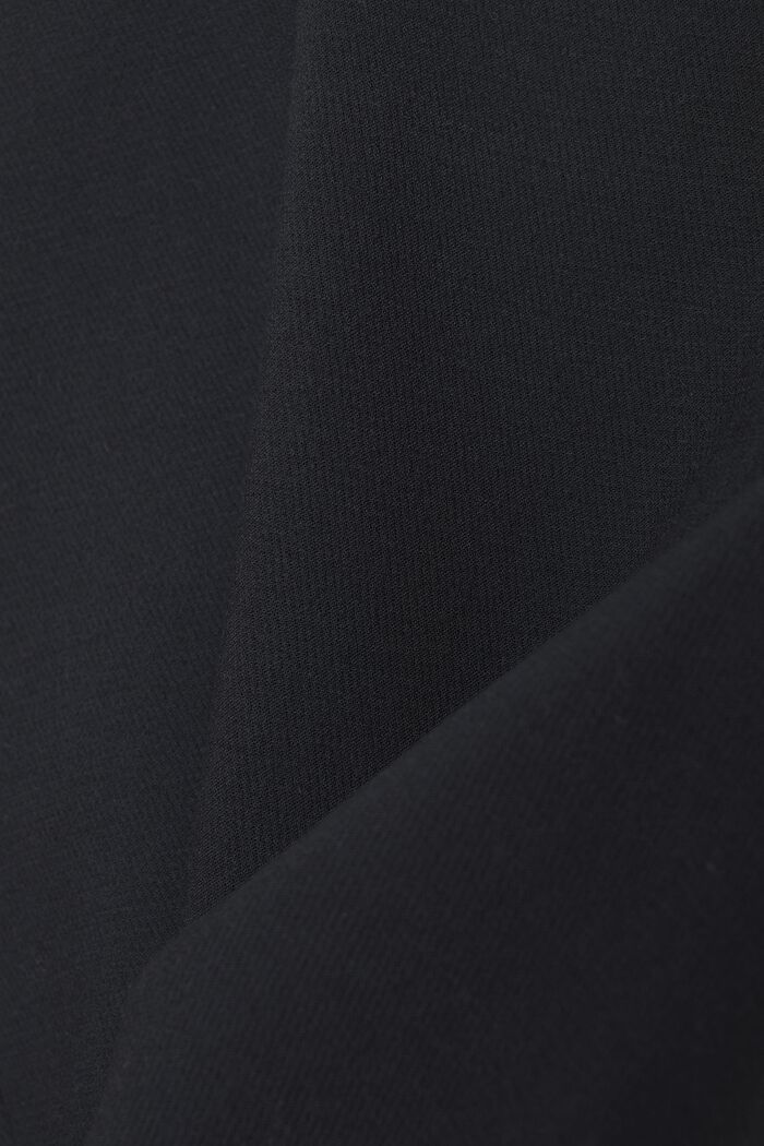 Genanvendte materialer: foret jakke, BLACK, detail image number 4