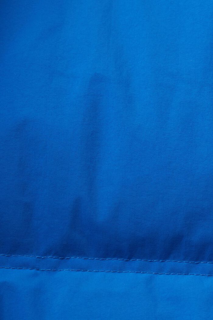 Genanvendt: Pufferjakke med dun, BRIGHT BLUE, detail image number 5