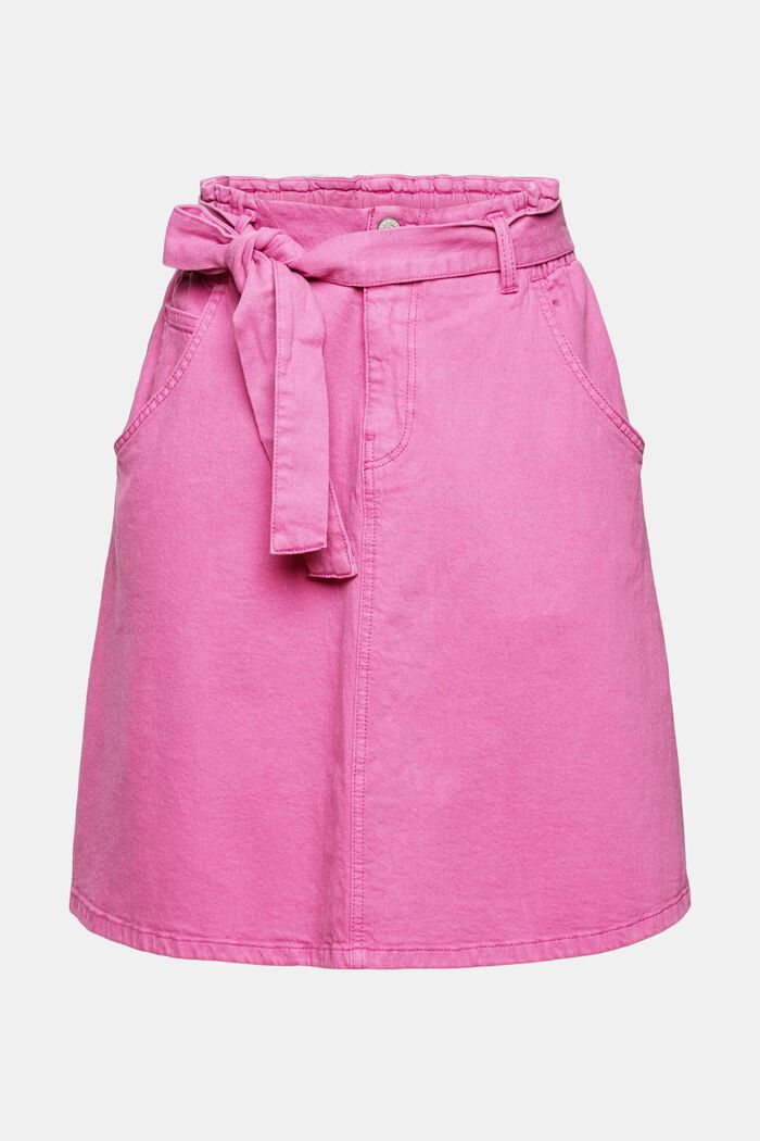 Med hamp: Nederdel med bindebælte