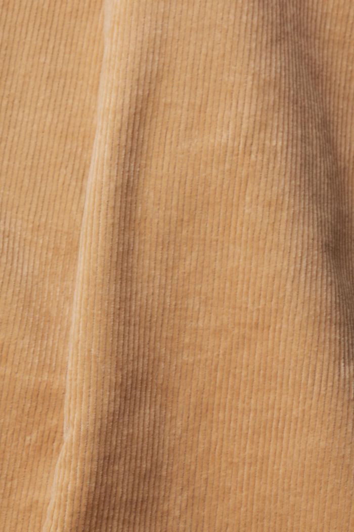 Fløjlsbukser med mellemhøj talje, SAND, detail image number 1