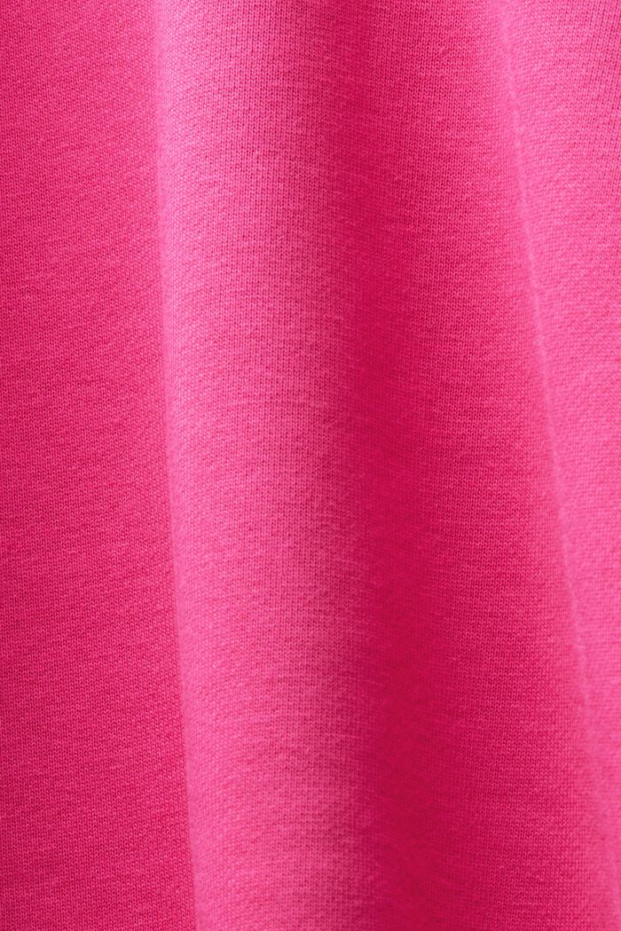 Unisex hættetrøje i fleece med logo, PINK FUCHSIA, detail image number 6
