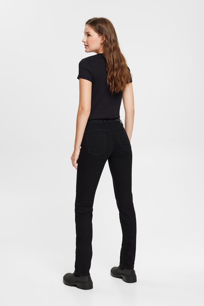 Jeans med vide ben, BLACK RINSE, detail image number 3