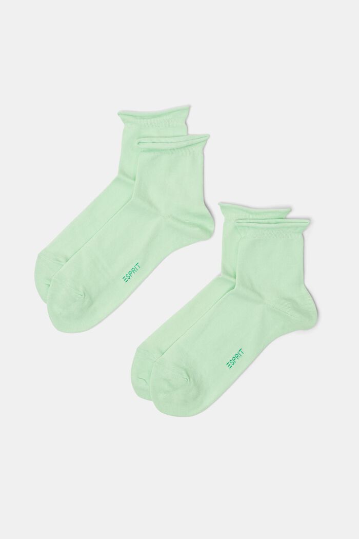 Pakke m. 2 par strikkede sokker, MINT, detail image number 0